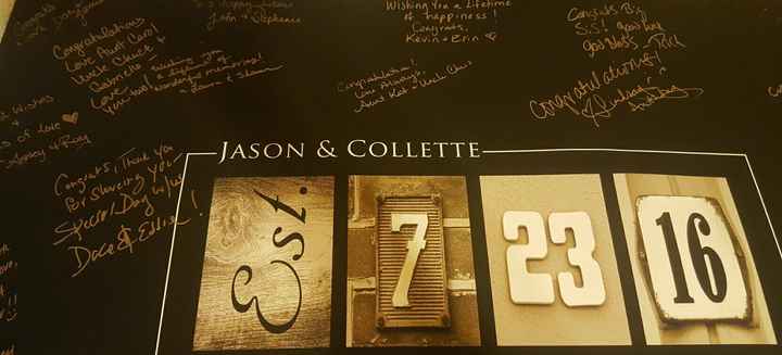 Alternative Wedding Guest Book