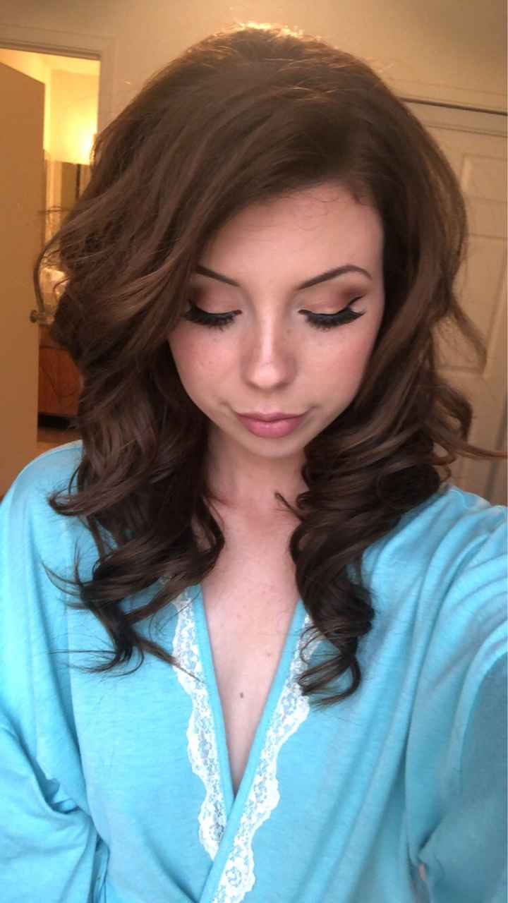 What do you think of my hair and makeup?? - 3