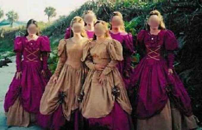 That's some wedding dress