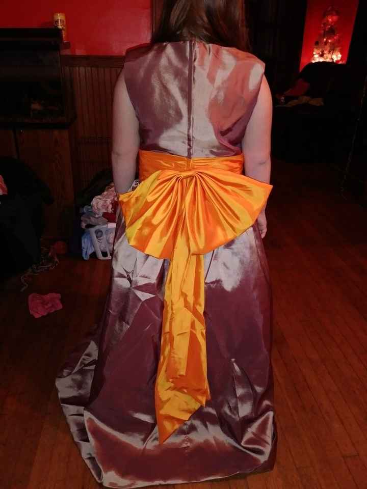 Flower girl dress came yesterday!