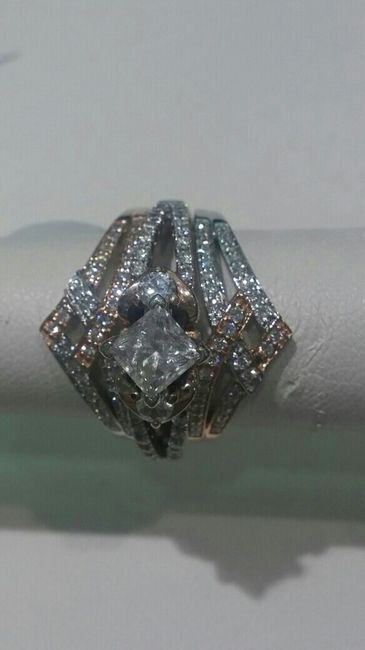 Let's see those rings! And for the Mrs lets see the bands with it ! I LOVE seeing everyone's bling:)