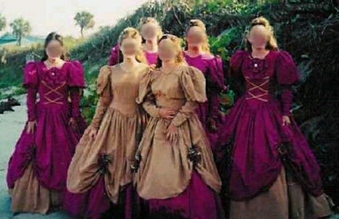 That's some wedding dress