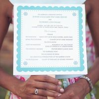 Wedding Program Fans