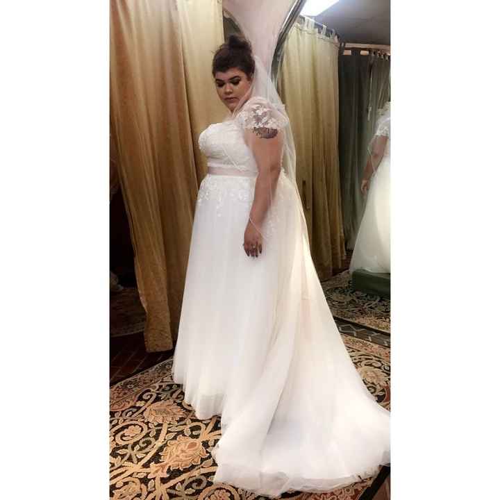Plus size bride and I said YES to the dress! Thoughts?