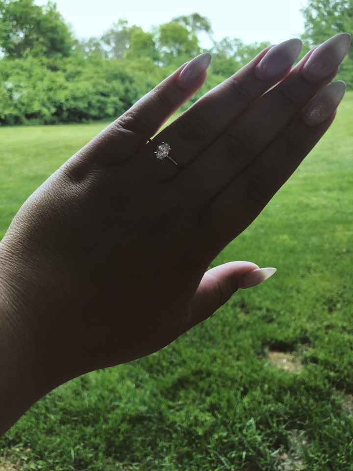 for anyone on the fence about moissanite Vs. diamonds plz read - 4
