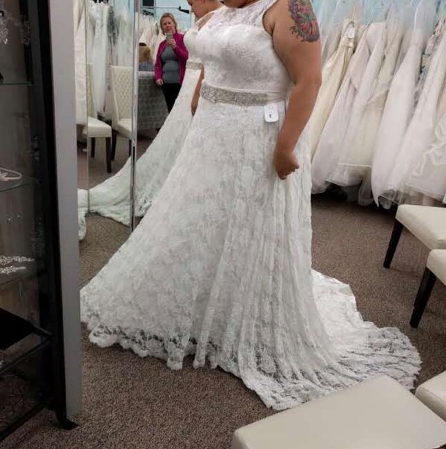 Plus size Bride