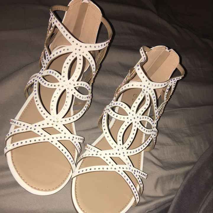 Wedding shoes that are not high heels