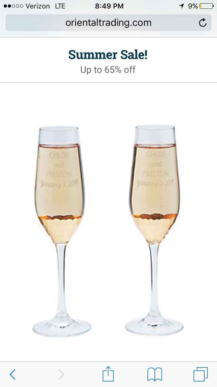 Toasting Flutes