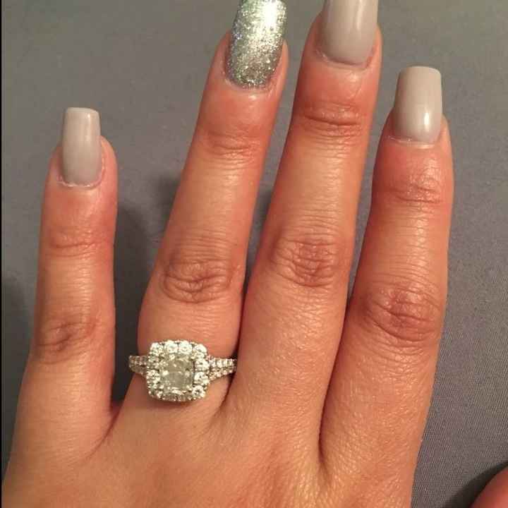 New engagement ring- show me your rings!