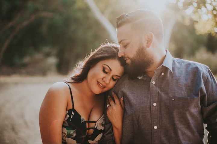 Show your favorite engagement photo