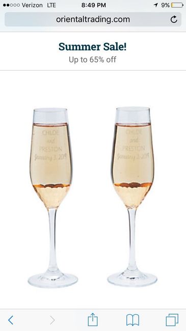 Toasting Flutes