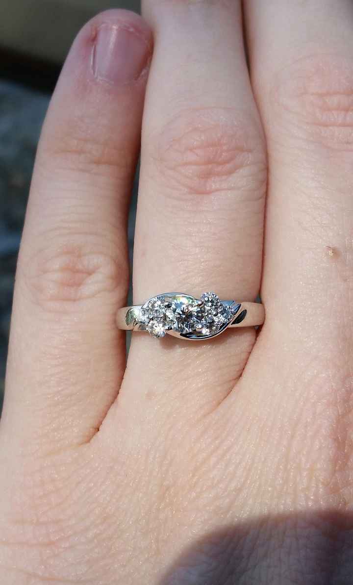 SPINOFF: Whether you like your engagement ring or not, let's see them!