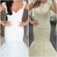 Modify an illusion neckline