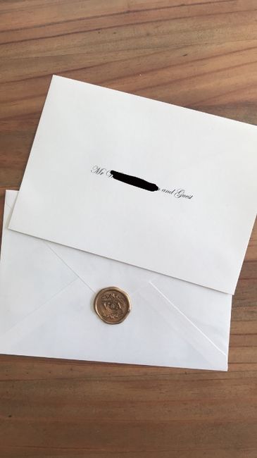 We got our stationery!! - 2