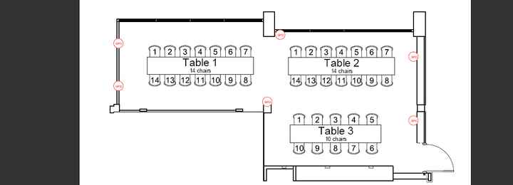 Seating plan for wedding - which layout is best of these 2? - 1
