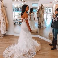 A-line or mermaid!!!??? How’d you decide on “thee dress” ? - 2