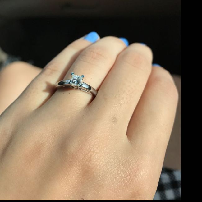 How did he/she propose? Also, show off your rings! 14
