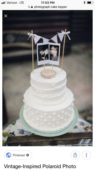 Wedding Cake Topper - 1