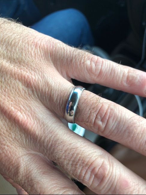 Men's Wedding Band: Plain or Bling 2