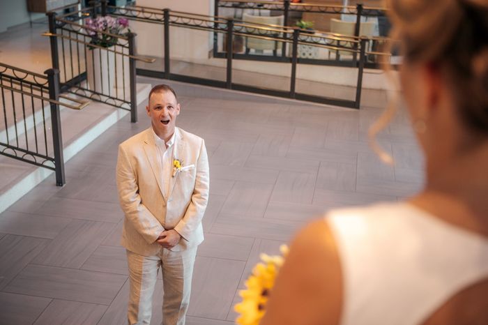 Groom's Reaction? 1
