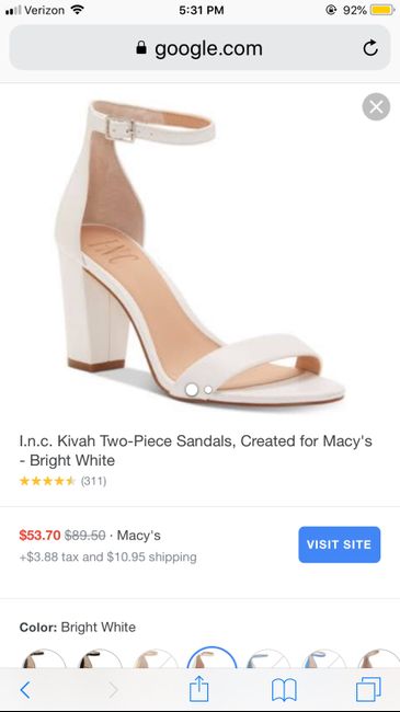 Help with my wedding shoes please 4