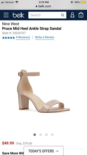Nude wedding shoes? 3