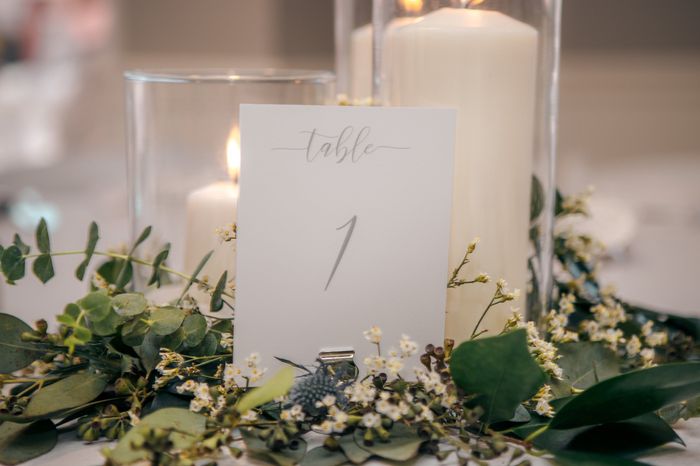 What did you choose for centerpieces? 4