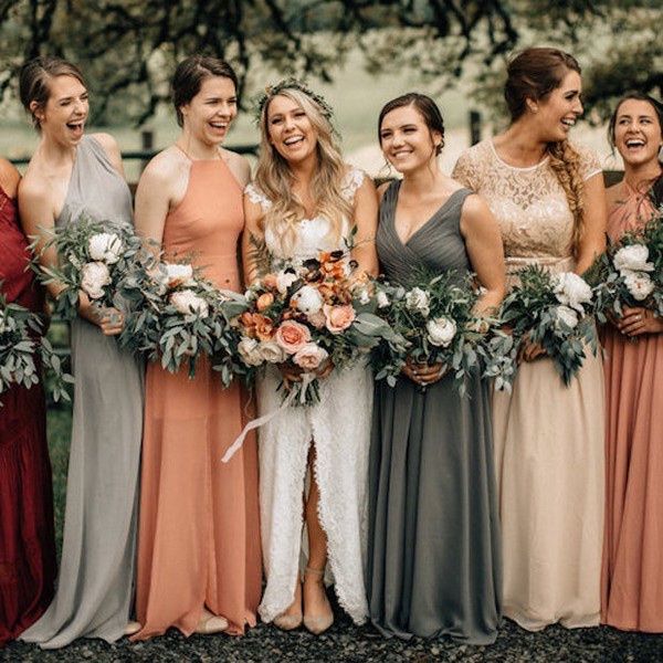 Mismatched Bridesmaids Dresses? 3