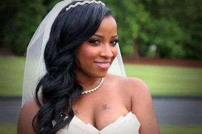 Hair for wedding.