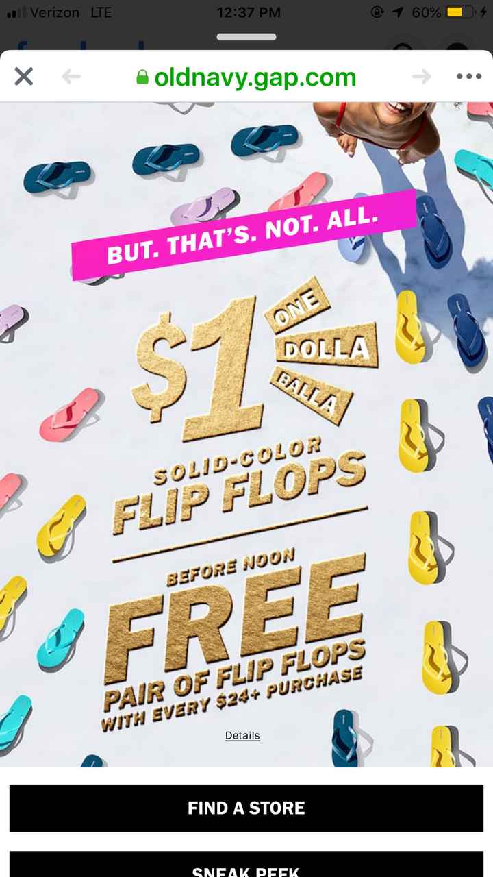 Flip flops for beach brides - 1