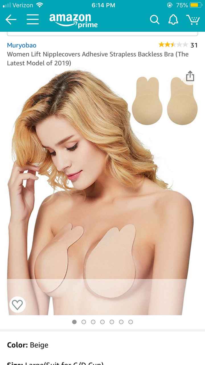 Wedding day bra - 1