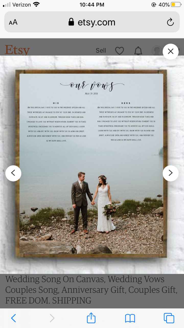 First Anniversary Gift - 1