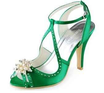 Emerald shoes