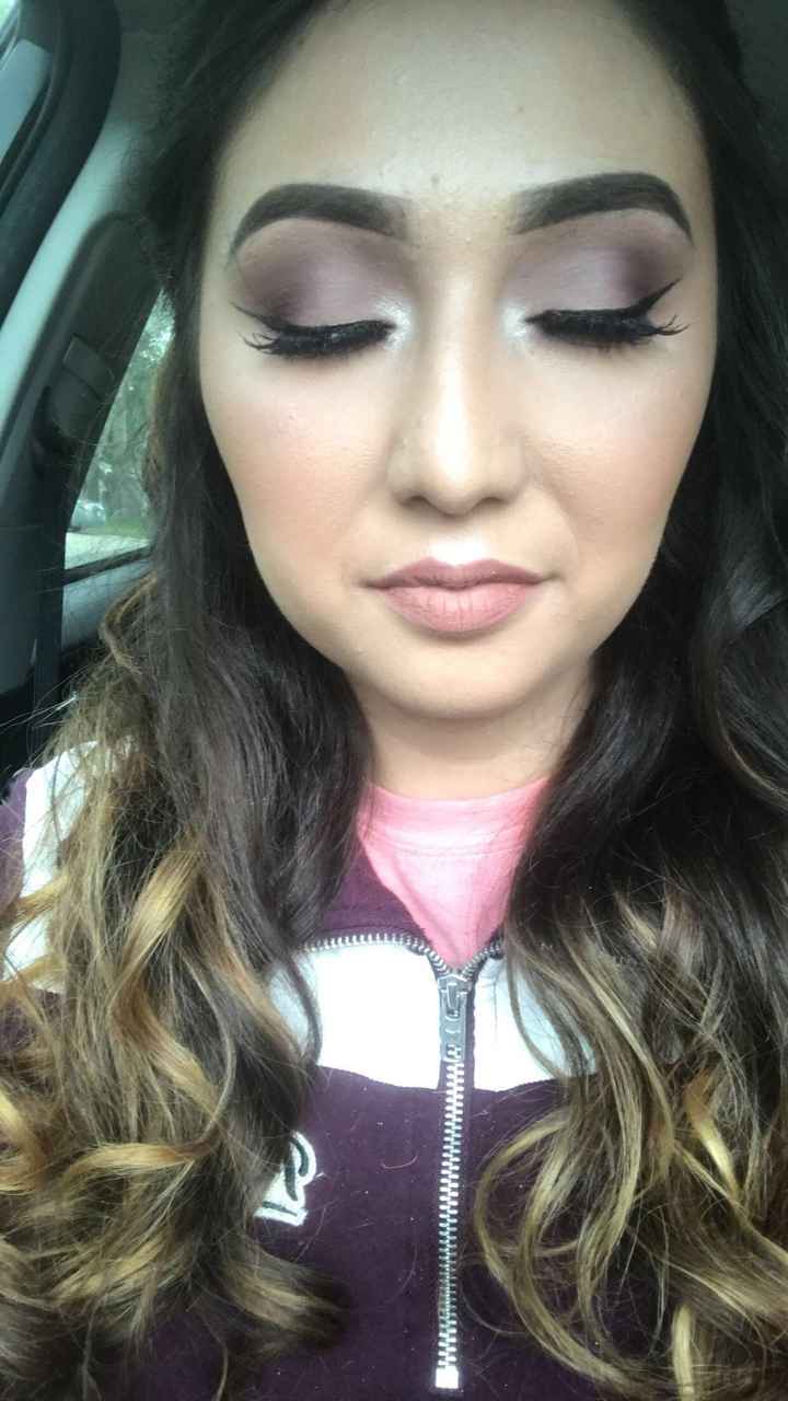 Hair and makeup trial!