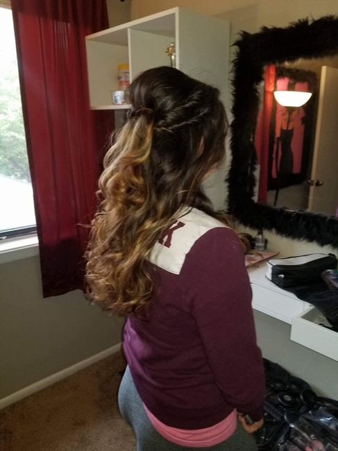 Hair and makeup trial!