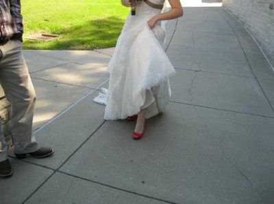 Because Hayley C. mentioned me in the "weekend brides"...