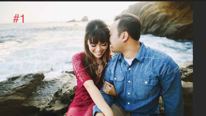 Picking a photo for canvas portrait for guestbook - 1