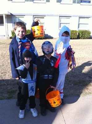 Our little ones in costume (just for fun)