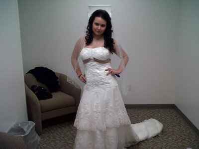 Because Hayley C. mentioned me in the "weekend brides"...