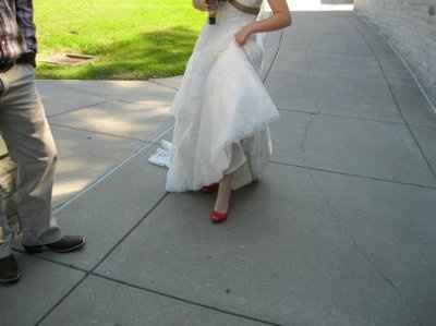 Because Hayley C. mentioned me in the "weekend brides"...