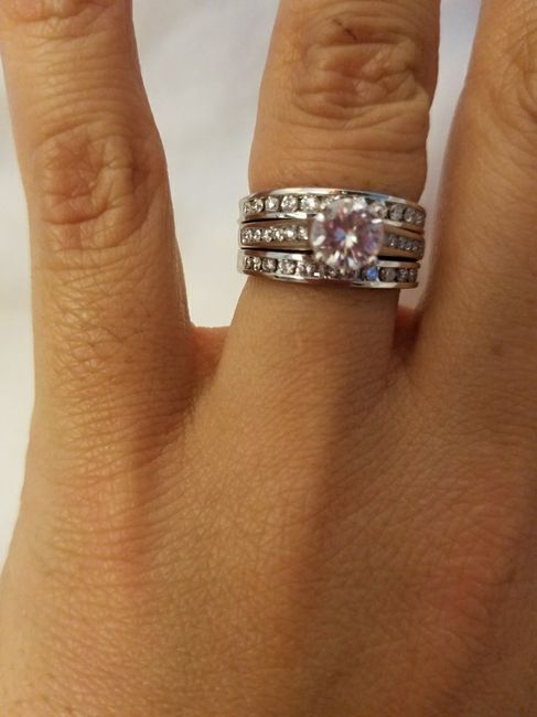 Are your rings a matching set? - 1