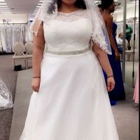 I wanna see your wedding dress!