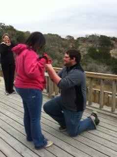 Here's how he proposed! (pics) How did your proposal go!?!