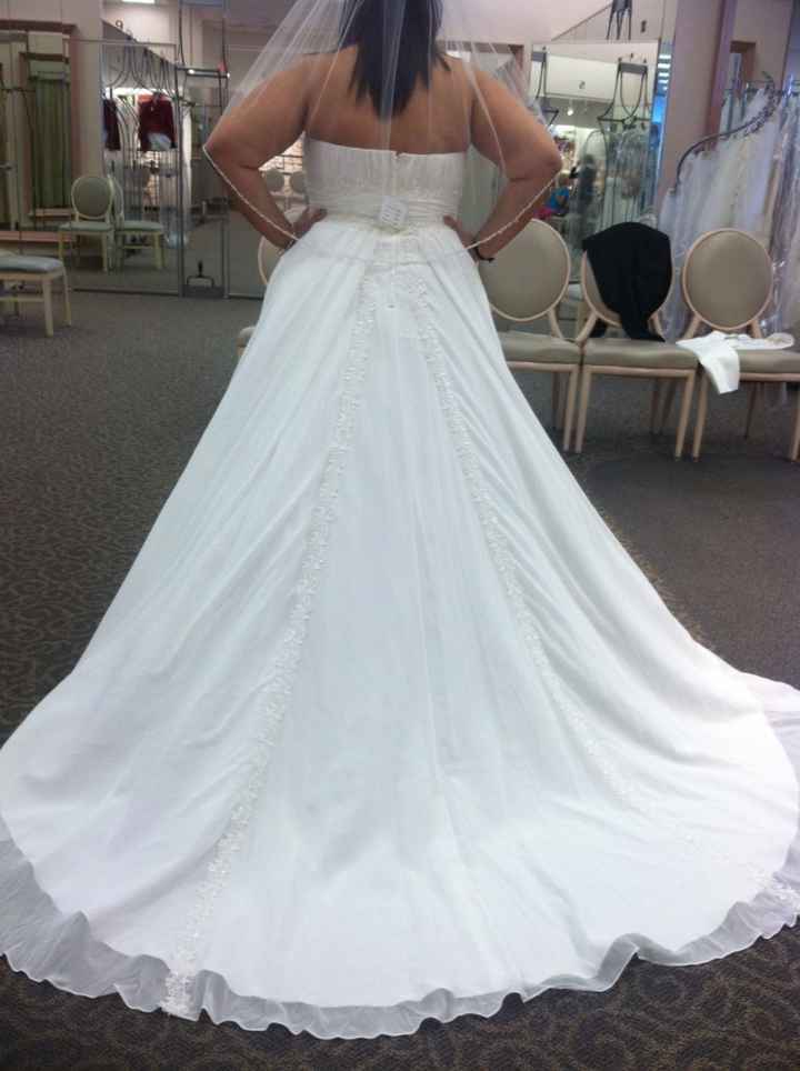 Spin-off! Show me your David's Bridal gowns!