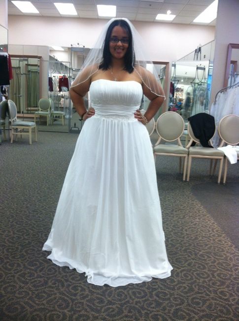 Show me your Davids Bridal dresses:)