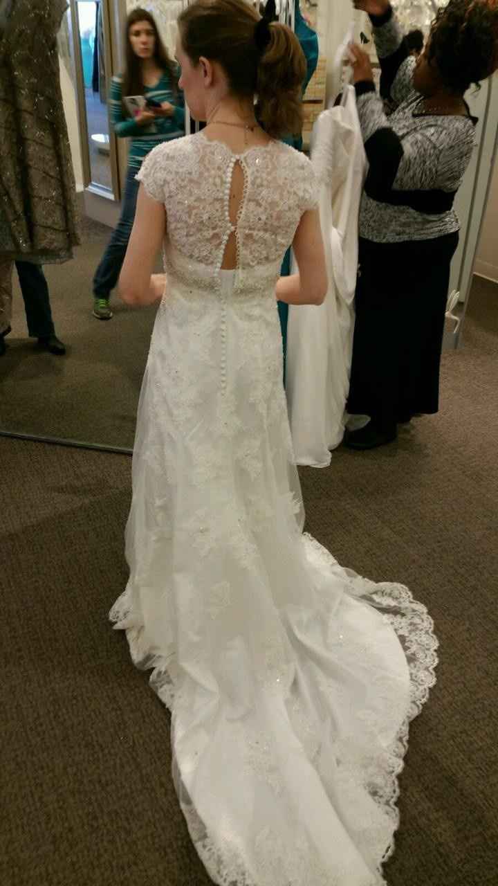 finally found my dress!