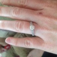 Show me yours!   I can't believe it but when I look at my wedding ring set, pic