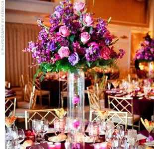 Update on centerpieces & linens