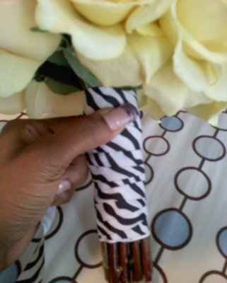 Update of my zebra print inspired wedding