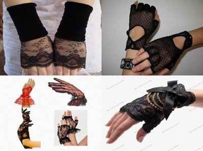 Is it weird to wear black gloves? Pleas help!